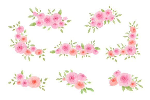 Beautiful Rose Arrangement Watercolor: A Versatile Illustration for Elegant Blog Design