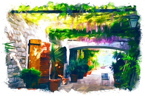 Budva Montenegro Exquisite Watercolor Illustrations for Brand Storytelling