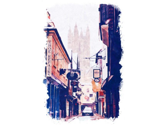 Canterbury UK Unique Watercolor Illustrations Bring Timeless Charm to Craft Projects