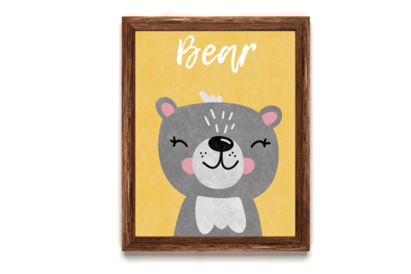 Watercolor Bear Poster: A Designer’s Honest Review for Embroidery Projects