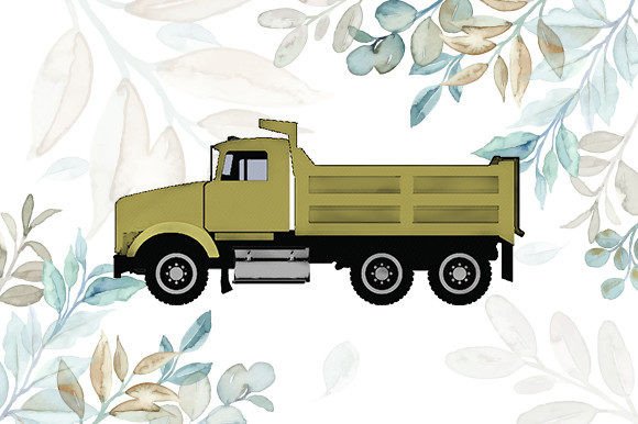 Watercolor Old Truck Illustrations Review