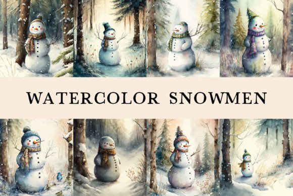 Watercolor Snowmen Illustrations: A Designer’s Real-World Review